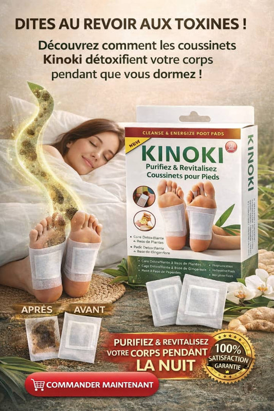 Kinoki Patch pour detoxifier le corps