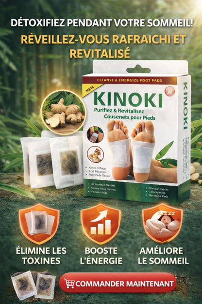 Kinoki Patch pour detoxifier le corps