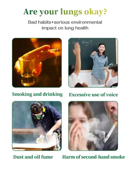 Thé pour fumeurs  de poumons 100% naturel pour la santé pulmonaire