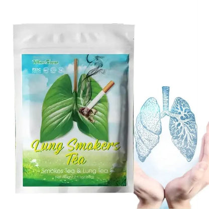 Thé pour fumeurs  de poumons 100% naturel pour la santé pulmonaire